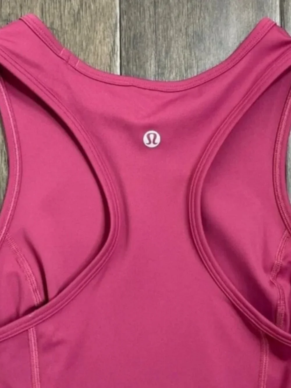 Lululemon NWT Nulux Racerback Cropped Run Tank Top Washed Mauve